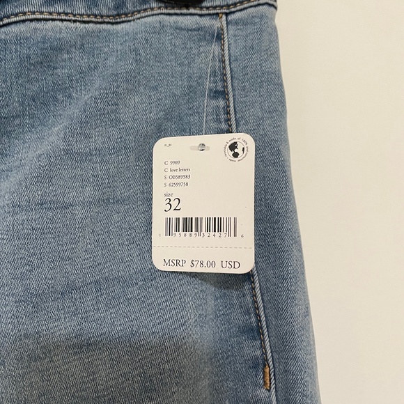 New with Tags Free People Just Float On Flare Jeans Size 32 - Picture 5 of 9